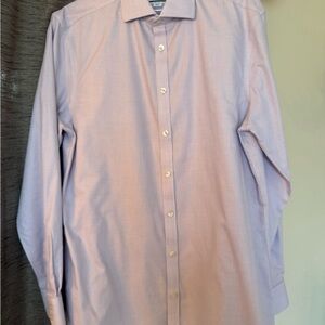 Charles Tyrwhitt Purple Dress Shirt Extra Slim Fit 16.5x35